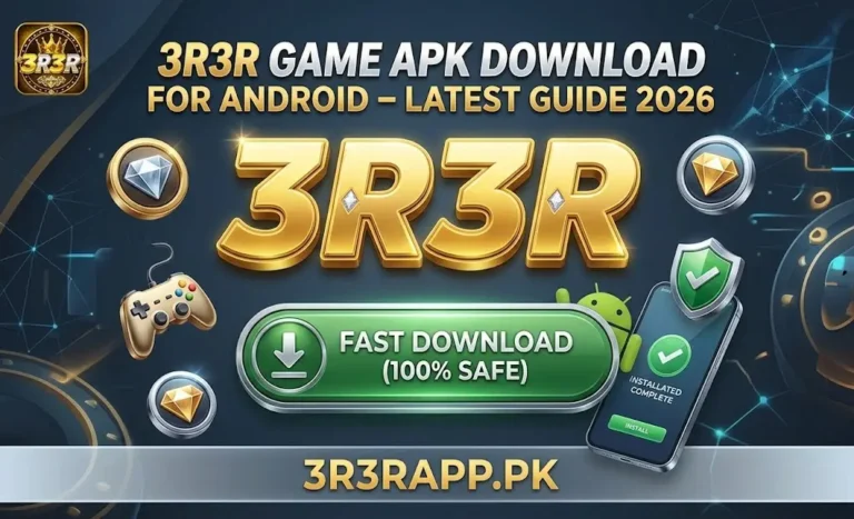 3R3R Game APK Download Latest Guide 2026 for Android at 3R3rapp.pk