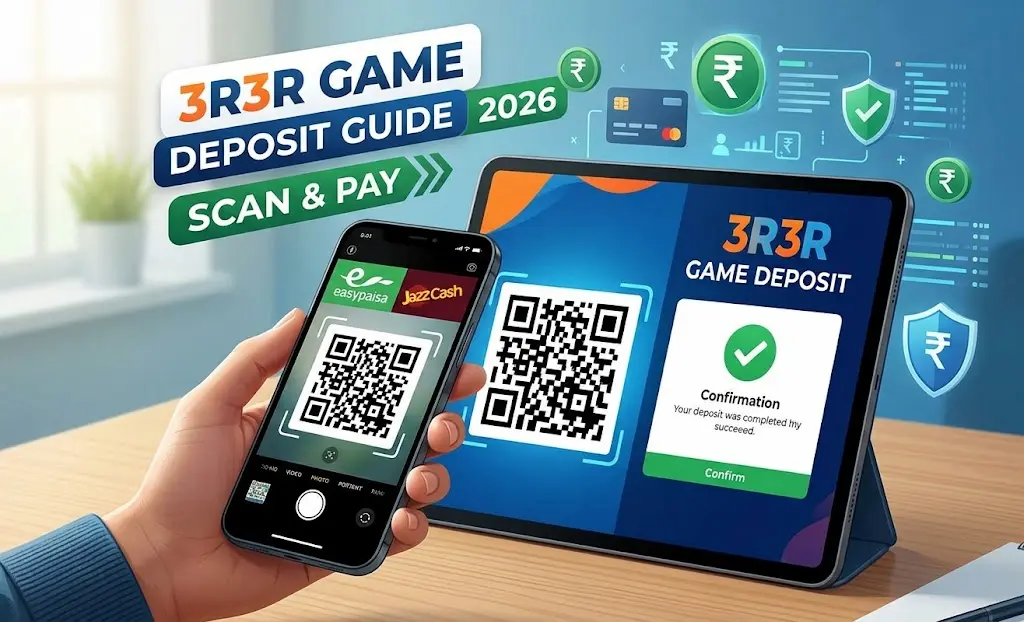 How to Deposit Money in 3R3R via QR Code Scan System